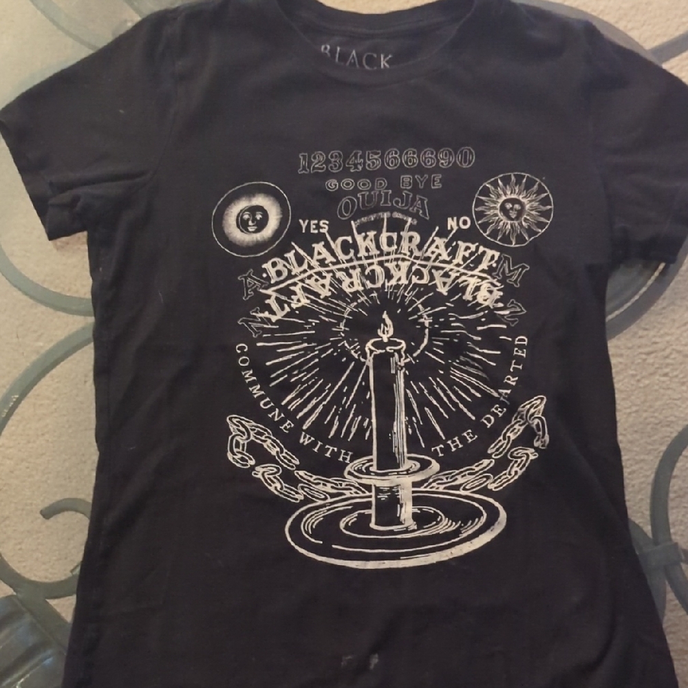 Blackcraft Women's Black Short Sleeve Tee